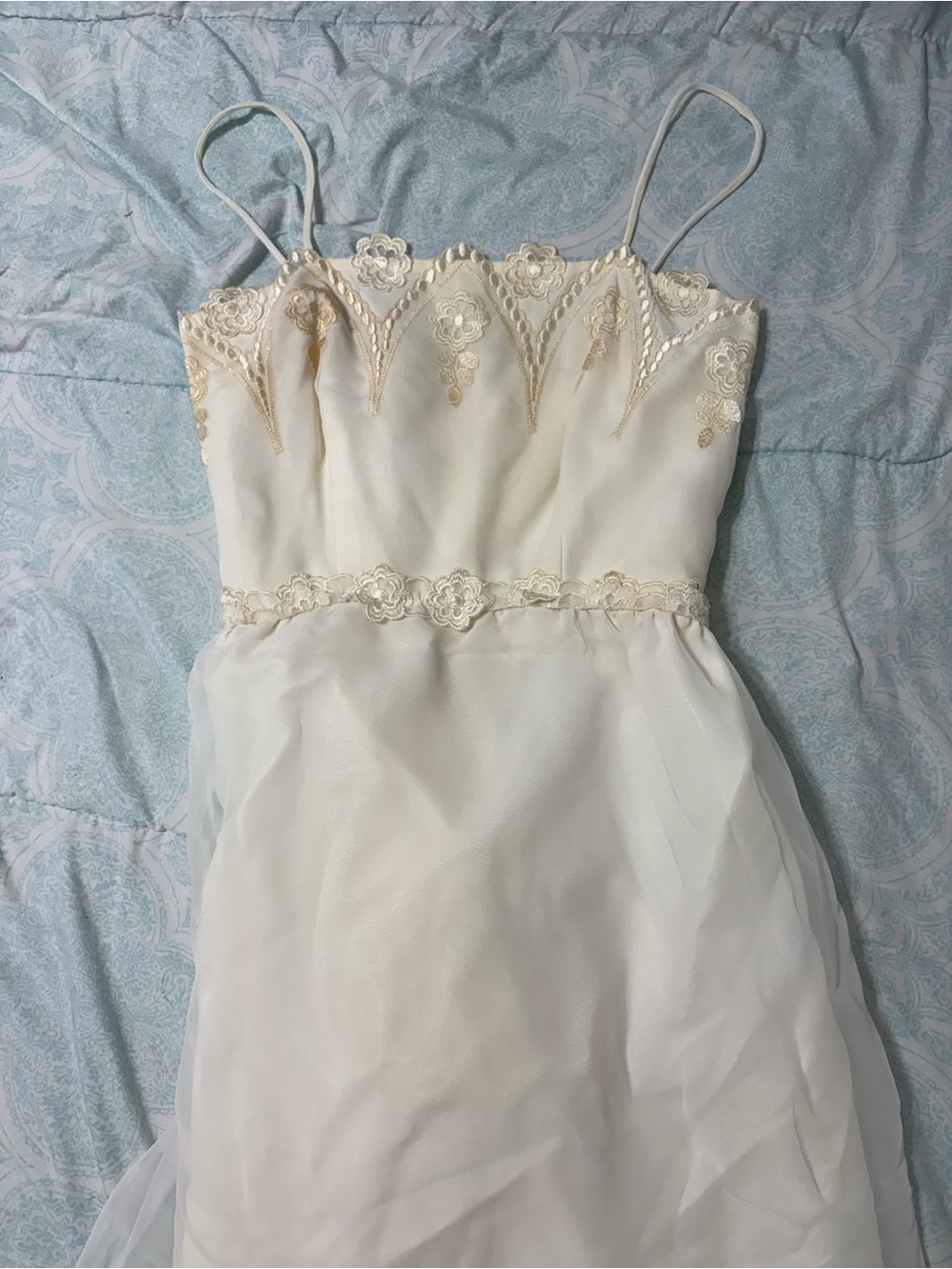 70s fairycore bridal gown